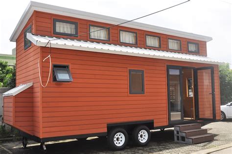 trailer house metal frame|30 foot tiny house trailer.